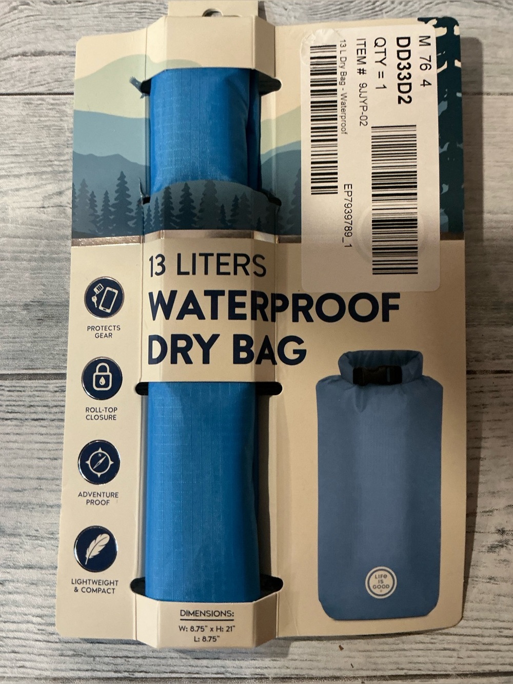 Life is Good® 13 L Dry Bag - Waterproof